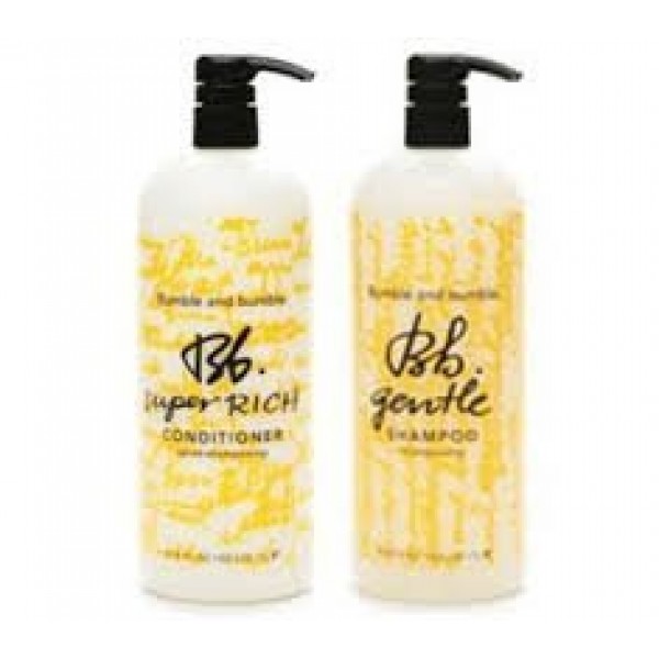 Bumble and Bumble Gentle Shampoo & Super Rich Conditioner Duo 33.8 oz