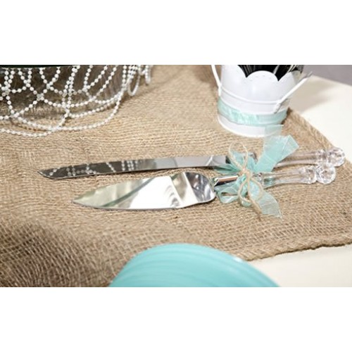 12 No-Fray Burlap Roll Table Runner, 12 inches by 50 yards, Place...