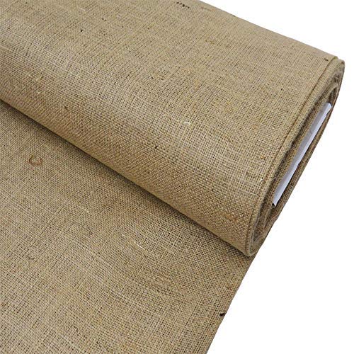 Burlap Fabric 38-40 Wide | 100% Natural Jute for Decoration - Wed...