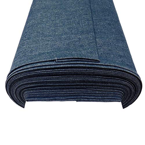Denim Fabric, 62-64 Inches Wide, 100% Cotton, Over 100 Yards in St...