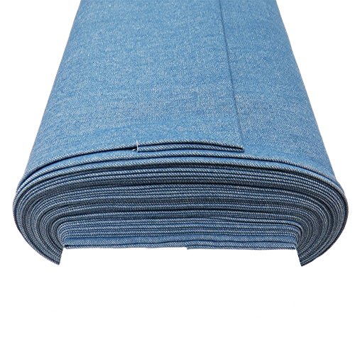 Denim Fabric, 62-64 Inches Wide, 100% Cotton, Over 100 Yards in St...