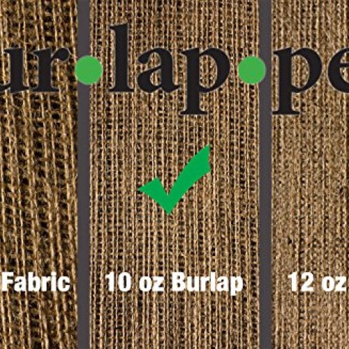 Burlapper 9 x 10 Yards Jute Burlap Ribbon Roll