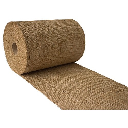 Burlapper 9 x 10 Yards Jute Burlap Ribbon Roll