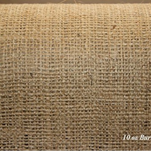 Burlapper Burlap Roll, 12 x 10 yd, Medium Weight 10 oz Jute Fabri...