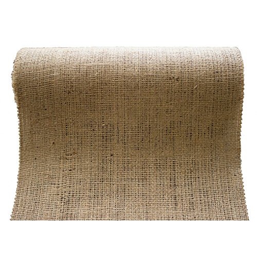 Burlapper Burlap Roll, 12 x 10 yd, Medium Weight 10 oz Jute Fabri...