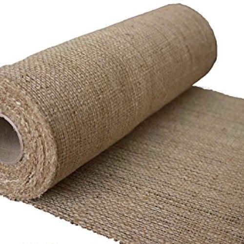 Burlapper Burlap Roll, 12 x 10 yd, Medium Weight 10 oz Jute Fabri...