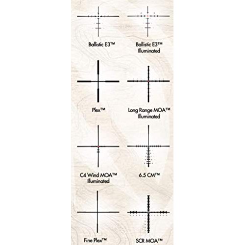 Burris Fullfield IV Hunting Rifle Scope, 3-12x42mm, Long Range MOA...
