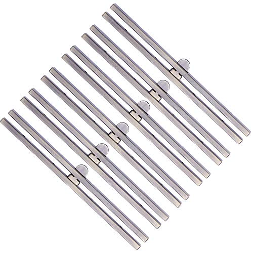 BUTUZE Practical 6 Pieces Clasp Lock Packs ,7.48Inch Metal Purse F...
