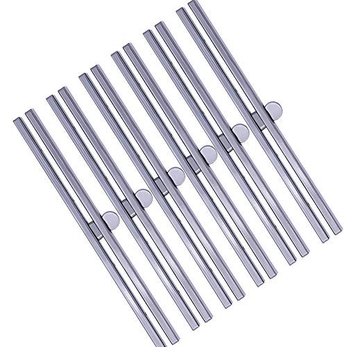 BUTUZE Practical 6 Pieces Clasp Lock Packs ,7.48Inch Metal Purse F...