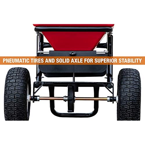 Buyers Products 3039632R Grounds Keeper Salt Spreader, 100 Pound C...