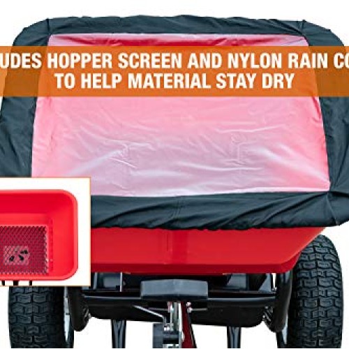 Buyers Products 3039632R Grounds Keeper Salt Spreader, 100 Pound C...