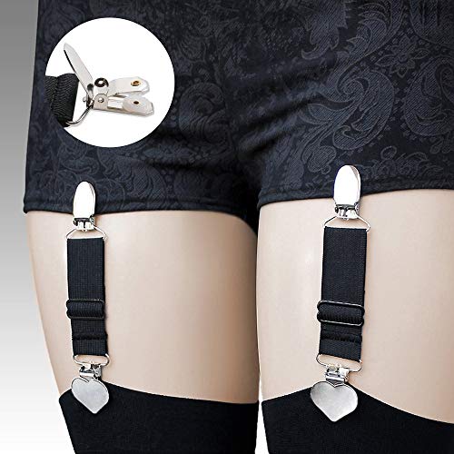 Buyless Fashion 1 Heavy Duty Metal Clips Great for Suspenders, Pa...
