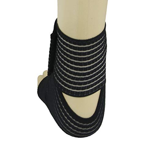 BXT Elastic Breathable Wrap Ankle Support Brace Compression Knee E...
