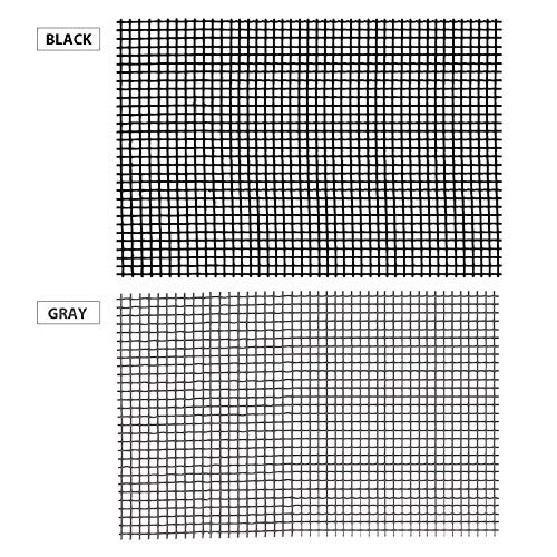 by.RHO Window Screen Repair Kit, Black XL15FT, 3-Layer Strong Ad...