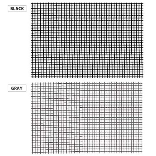 by.RHO Window Screen Repair Kit, Black XL15FT, 3-Layer Strong Ad...