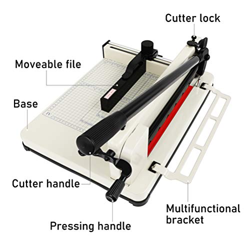 Paper Scrap Paper Cutter 17 inch Heavy Duty 500 Sheet A3 A4 B4 B5 ...