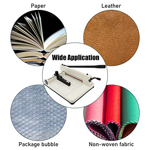Paper Scrap Paper Cutter 17 inch Heavy Duty 500 Sheet A3 A4 B4 B5 ...