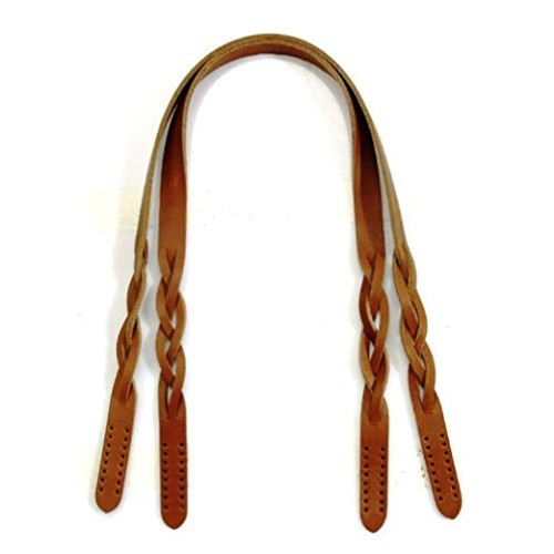 24.9 byhands Genuine Leather Braid Style Shoulder Bag Strap/Purse...
