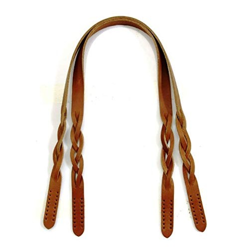 24.9 byhands Genuine Leather Braid Style Shoulder Bag Strap/Purse...