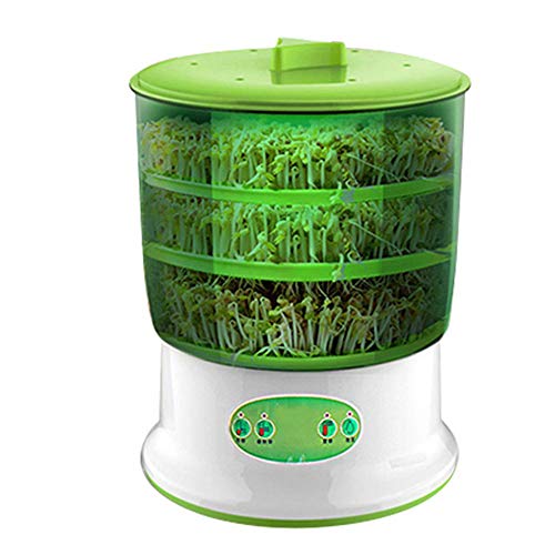 Bymon Deluxe Kitchen Automatic Sprouter Machine Bean Sprouts Growi...