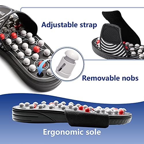 BYRIVER Acupressure Foot Massager Acupoint Stimulation Massage Sli...