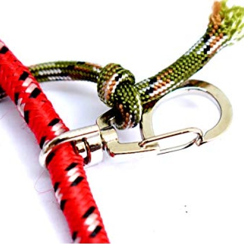 Bytiyar 10 PCS 1.65 inch Small Metal Clasps Spring Swivel Snap Hoo...