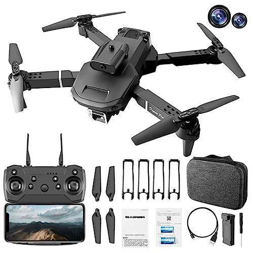 Bzdzmqm 4k Dual Camera Aerial Photography Drone, Remote Control Qu...