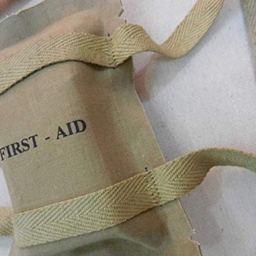 WWII US Paratrooper First AID PouchAirborne - Reproduction X2, W...