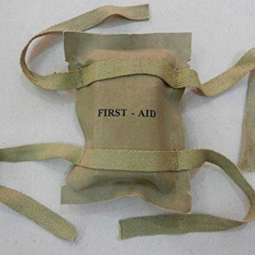 WWII US Paratrooper First AID PouchAirborne - Reproduction X2, W...