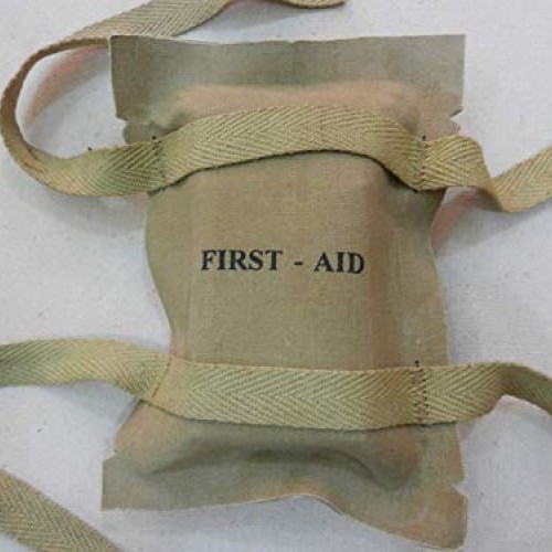 WWII US Paratrooper First AID PouchAirborne - Reproduction X2, W...