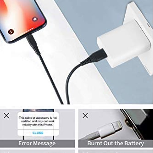 3Pack 3ft Charger Cable CABEPOW for Long 3 Foot iPhone Charger Cor...