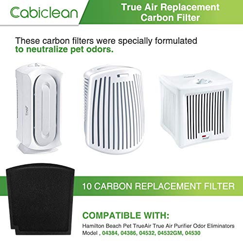 Cabiclean Pack of 10 04234G Filter Replacement Compatible with Ham...