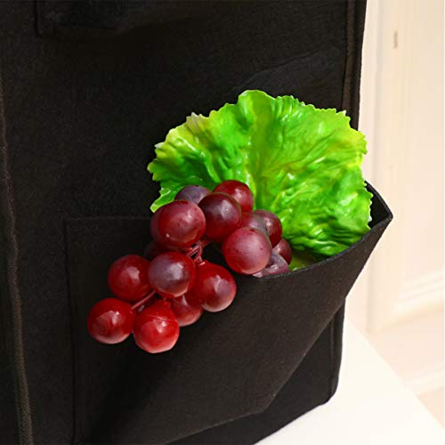 Cabilock Hanging Strawberry Planter Felt Garden Vegetable Growing ...