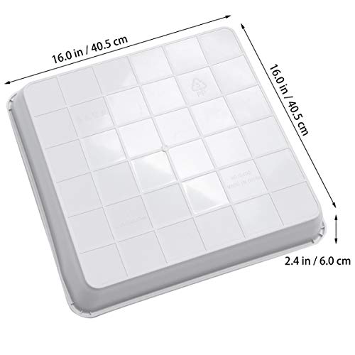 Cabilock Square Saucer Saucer Tray Plant Pot Saucer Flower Pot Tra...