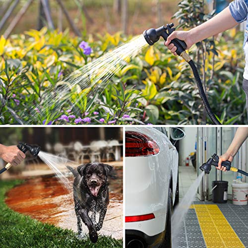 CACAGOO Garden Hose, 75 FT Lightweight Water Hose, 3/4 Solid Bras...