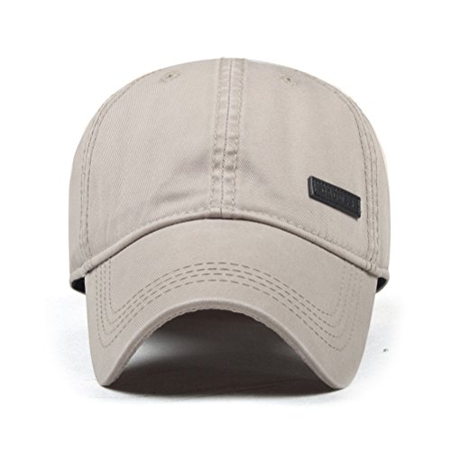 CACUSS Mens Cotton Dad Hat Classic Baseball Cap with Adjustable B...