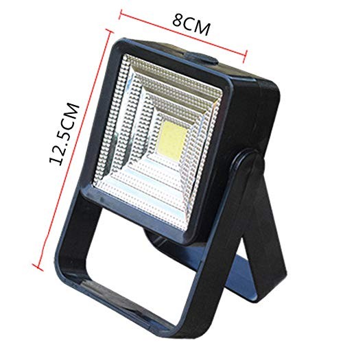 Cacyy Solar Flashlight Light, Solar Spotlight Emergency Light Chan...