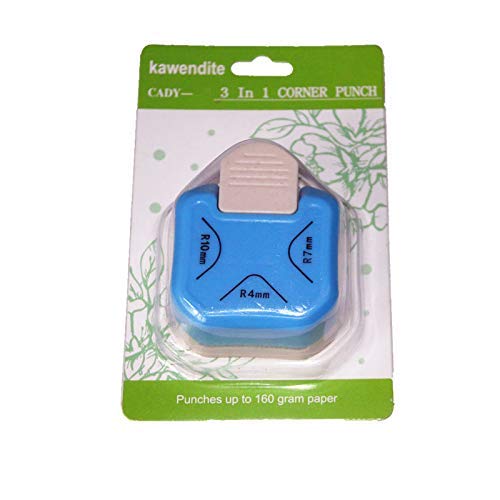 CADY 4mm 7mm 10mm 3 in 1 Corner Rounder Paper Punch