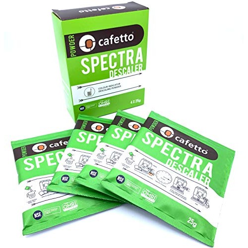 Cafetto Organic Spectra Espresso Machine Descaler, Color Indicator...