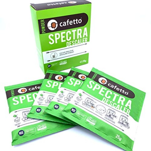 Cafetto Organic Spectra Espresso Machine Descaler, Color Indicator...