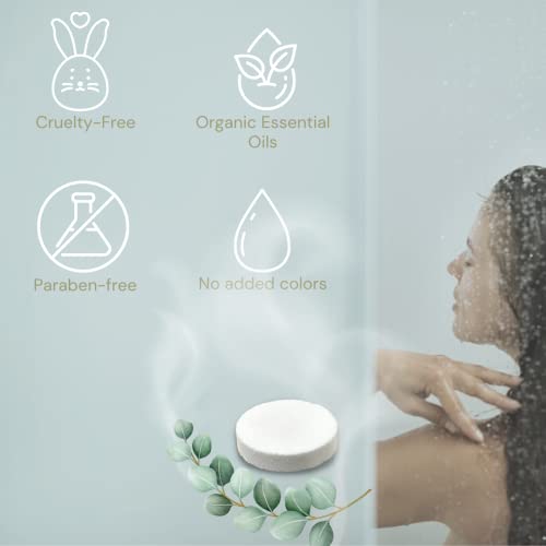 Aromatherapy Shower Steamers for Congestion and Relaxation, 15 Pac...