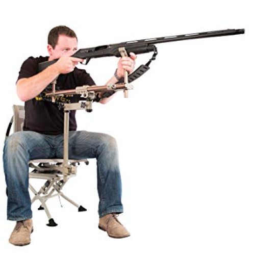 Caldwell DeadShot ChairPod Adjustable Ambidextrous Rifle Shooting ...