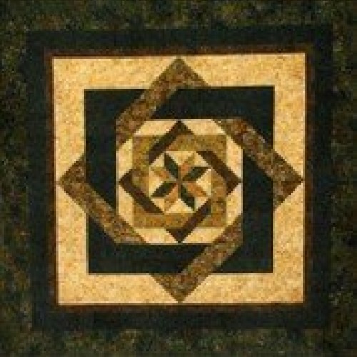 Calico Carriage Labyrinth Quilt Pattern Makes 4 Different Size Quilts