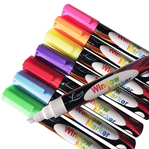 Chalk Markers - Mega 8 Pack - Premium Liquid Chalk Marker Pen with...