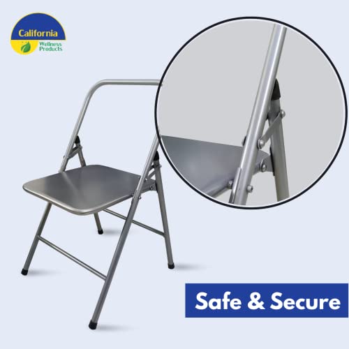 California Wellness Products Iyengar Yoga Chair | Backless Yoga Ch...