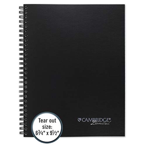 Cambridge Limited Business Notebook, Legal Ruled, 6-1/2 x 9-1/2,...