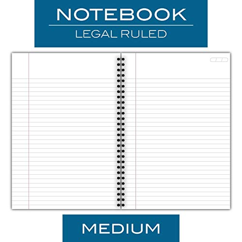 Cambridge Limited Business Notebook, Legal Ruled,6-5/8 x 9-1/2 P...