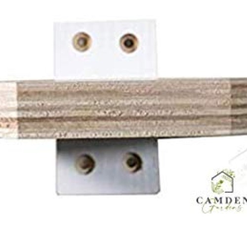 Camden Gardens - 3 Pack | Wooden Hanging Planter | Wall Mounted Pl...
