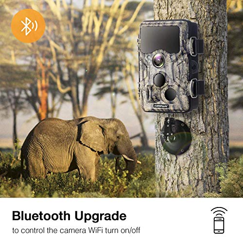 Campark WiFi Bluetooth Trail Camera 20MP 1296P Game Hunting Camera...