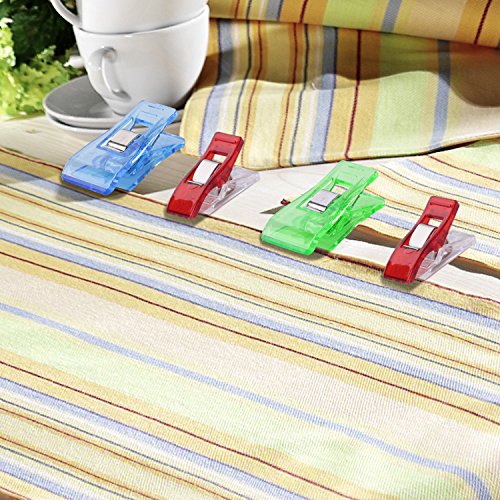 Quilting Clips and Sewing Fabric Clips,Pack of 100,80 Small +20 Mi...